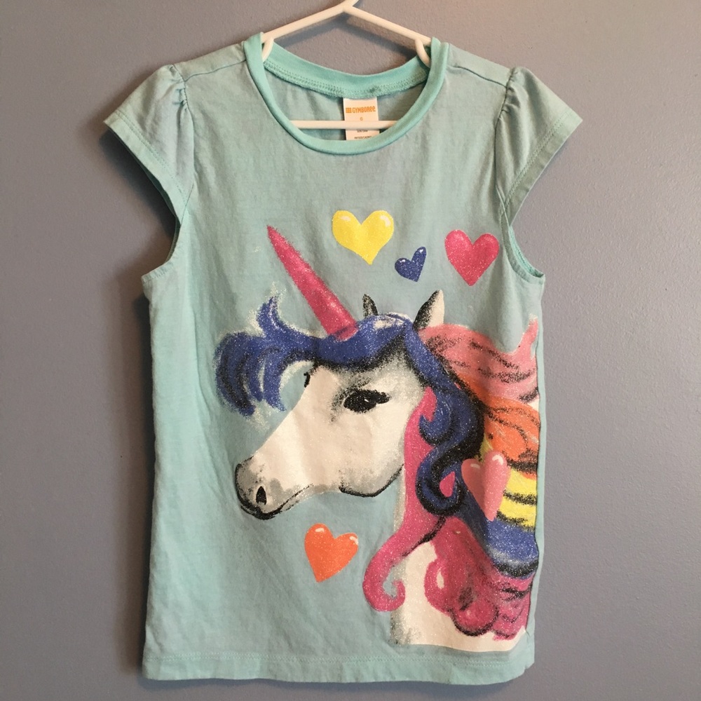 Gymboree Unicorn T Shirt